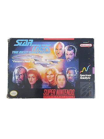 STAR TREK THE NEXT GENERATION - USADO - SUPER NINTENDO