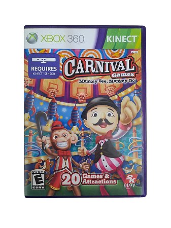 CARNAVAL GAMES - USADO - XBOX 360