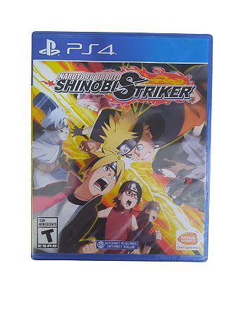 NARUTO TO BORUTO - SHINOBI STRIKER - NOVO - PS4