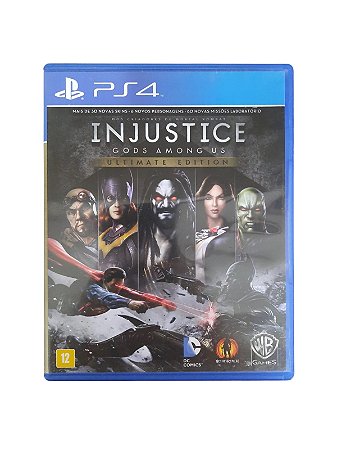 INJUSTICE GODS AMONGUS - ULTIMATE EDITION - USADO - PS4