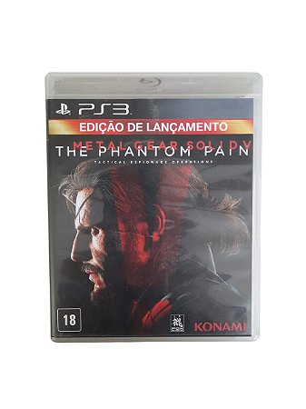 METAL GEAR SOLID V - THE PHANTOM PAIN - USADO - PS3
