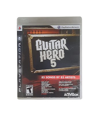 GUITAR HERO 5 - USADO - PS3