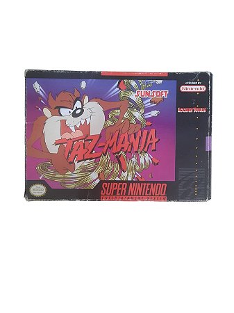 TAZ-MANIA - USADO - SUPER NINTENDO