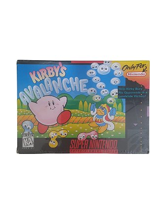 KIRBY´S AVALNCHE - NOVO - SUPER NINTENDO