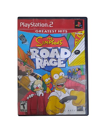 GREATEST HITS - THE SIMPSONS ROAD RAGE - USADO - PS2