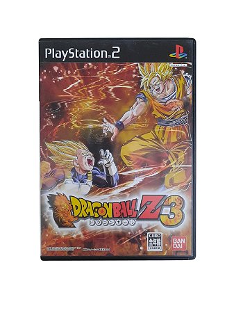DRAGONBALL Z 3 - JAPAN REGION - USADO - PS2