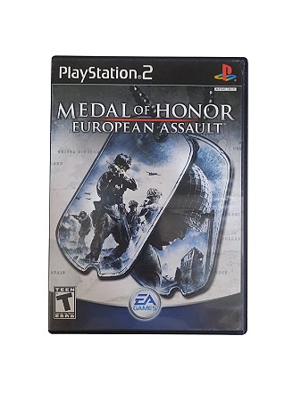 MEDAL OF HONOR EUROPEAN ASSAULT - USADO - PS2
