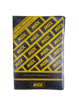 OLIMPIADAS I/ CORRIDA MALUCA - NOVO - MSX