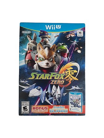 STARFOX ZERO - DOUBLE PACK - NOVO - NINTENDO Wii U