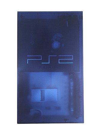 CONSOLE - PLAYSTATION 2 EDIÇÃO OCEAN BLUE - USADO