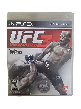 UFC UNDISPUTED 3 - USADO - PS3