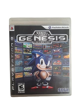 SONIC´S ULTIMATE GENESIS COLLECTION - USADO - PS3