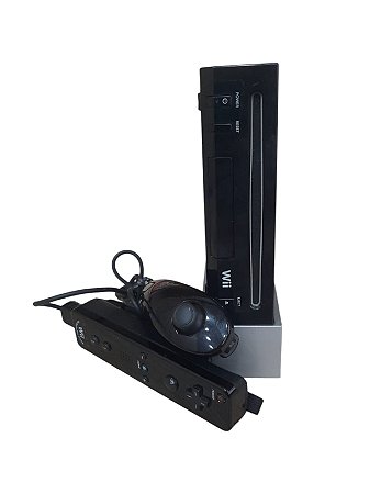 CONSOLE - NINTENDO WII BLACK - USADO