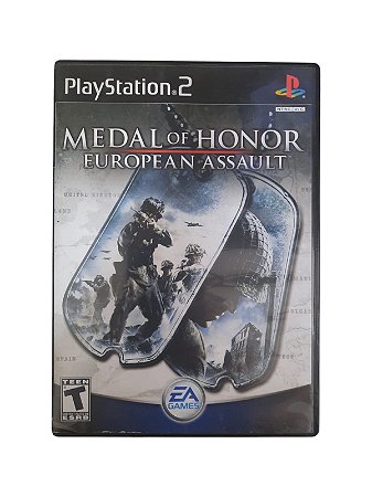 MEDAL OF HONOR EUROPEAN ASSAULT - USADO - PS2