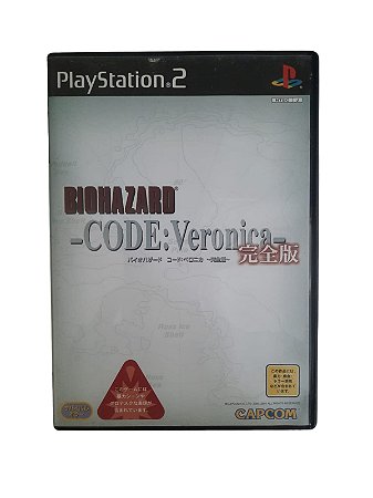 BIOHAZARD - CODE: VERONICA - JAPAN REGION - USADO - PS2