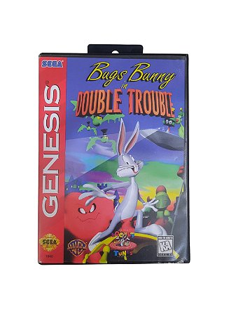 BUGS BUNNY IN DOUBLE TROUBLE - USADO - SEGA GENESIS
