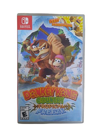 DONKEY KONG COUNTRY TROPICAL FREEZE - USADO - SWITCH