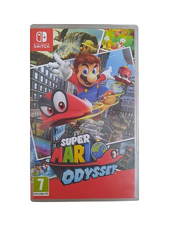 SUPER MARIO ODYSSEY - USADO - SWITCH