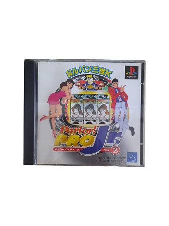 PARLOR! PRO JR. VOL.2 - CR LUPIN SANSEI K - USADO - PS1