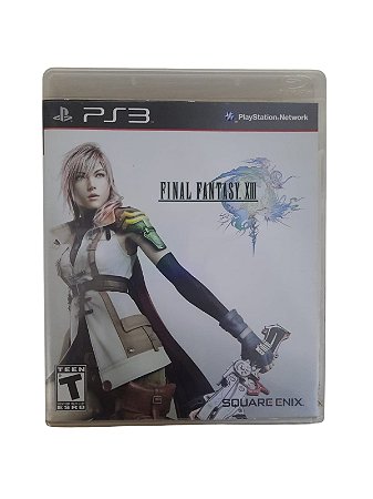 FINAL FANTASY. XIII CAPA HOLOGRAFICA - USADO - PS3- USADO - PS3