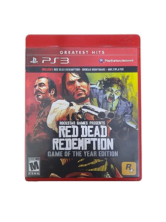 GREATEST HITS - RED DEAD REDEMPTION - NOVO - PS3