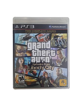 GTA - EPISODES FROM LIBERTY CITY - USADO - PS3