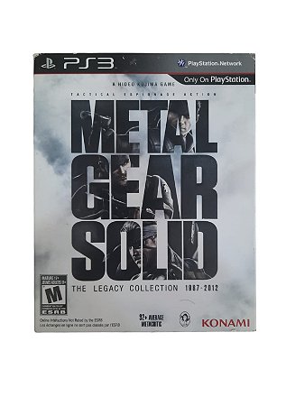 METAL GEAR SOLID THE LEGACY COLLECTION  - USADO - PS3