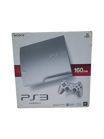CONSOLE - PLAYSTATION 3 PRATA - USADO