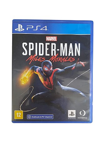 SPIDER-MAN MILES MORALES - USADO - PS4