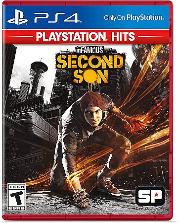 PLAYSTATION HITS - INFAMOUS SECOND SON - NOVO - PS4