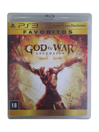 FAVORITOS - GOD OF WAR ASCENSION - USADO - PS3