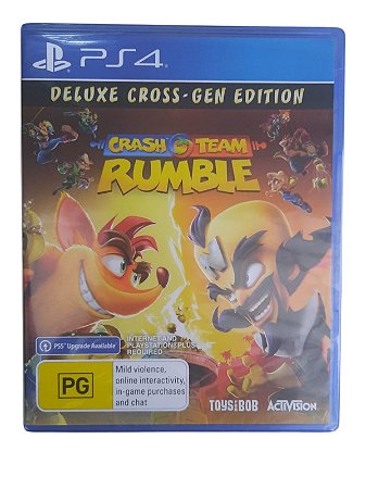 CRASH TEAM RUMBLE - NOVO - PS4