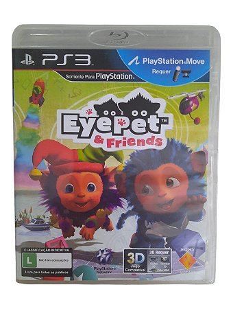 EYEPET & FRIENDS - USADO - PS3