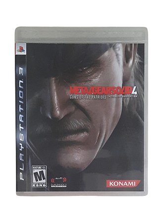 METAL GEAR SOLID 4 - GUNS OF THE PATRIOTS  - USADO - PS3