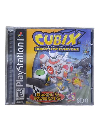 CUBIX ROBOTS FOR EVERYONE: RACE 'N ROBOTS - USADO - PS1