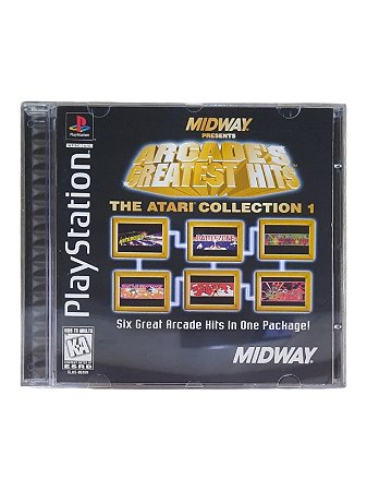 ARCADES GREATEST HITS/ THE ATARI COLLECTION 1 - USADO - PS1