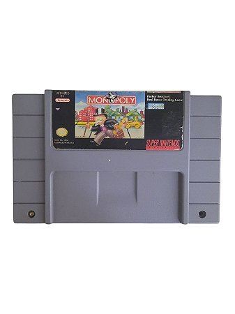 MONOPOLY - USADO - SUPER NINTENDO