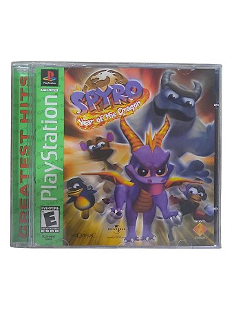 GREATEST HITS - SPYRO: YEAR OF THE DRAGON - USADO - PS1