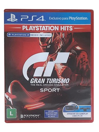 PLAYSTATION HITS - GRAN TURISMO SPORT - USADO - PS4