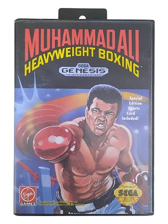 MUHAMMAD ALI HEAVYWEIGHT BOXING - USADO - SEGA GENESIS