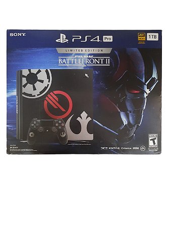 PLAYSTATION 4 PRO 1TB - STAR WARS BATTLEFRONT II - USADO