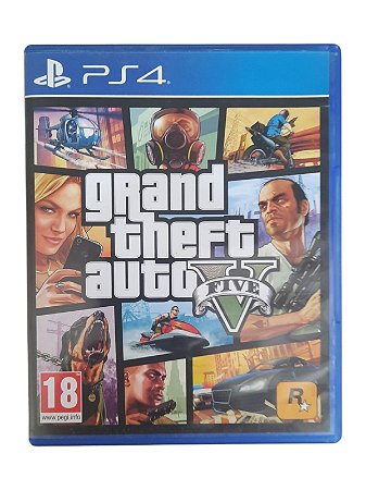 GTA V - EURO - USADO - PS4