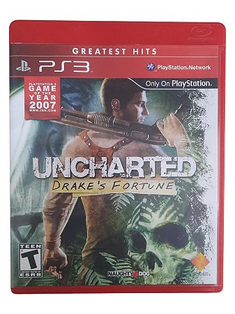 GREATEST HITS - UNCHARTED DRAKE´S FORTUNE - USADO - PS3