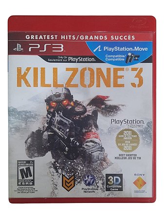 GREATEST HITS - KILLZONE 3 - USADO - PS3