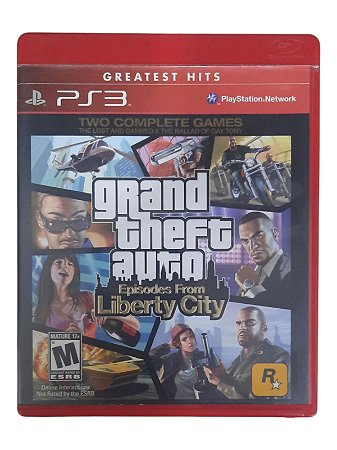 GREATEST HITS - GTA EPISODES FROM LIBERTY CITY - USADO - PS3