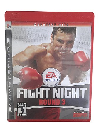 GREATEST HITS - FIGHT NIGHT ROUND 3 - USADO - PS3