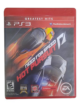 GREATEST HITS - NEED FOR SPEED HOT PURSUIT - USADO - PS3