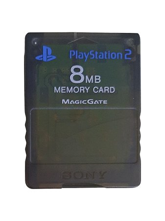 MEMORY CARD 8MB TRANSLÚCIDO - USADO - PLAYSTATION 2