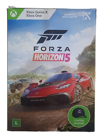 FORZA HORIZON 5 + BONÉ - NOVO - XBOX ONE