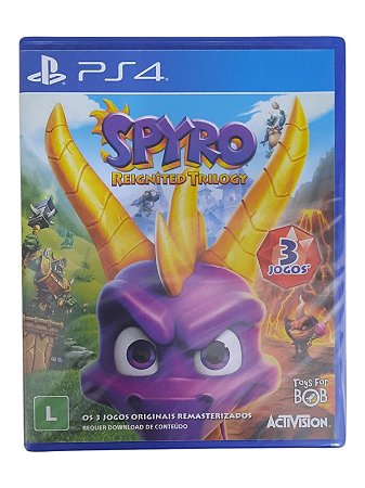 SPYRO REIGNITED TRILOGY - NOVO - PS4